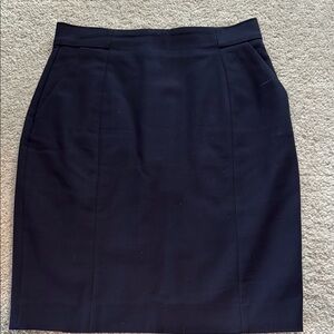 Classic Black Pencil Skirt